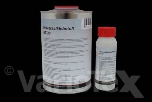 Variotex GT-30 Lederkleber wärmeaktivierbar 1000 ml incl. Härter GT-H 135  100ml Klebstoff Lederkleber Kleber